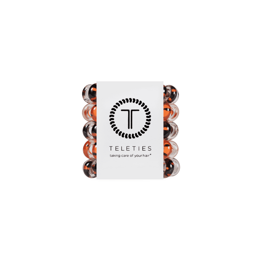 Spots & Spells Tiny Hair Ties
                in Orange  Black - Tiny
              