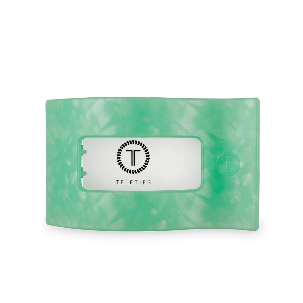 Spring Splash Large Flat Rectangle Hair Clip - Hair Clips - TELETIES

