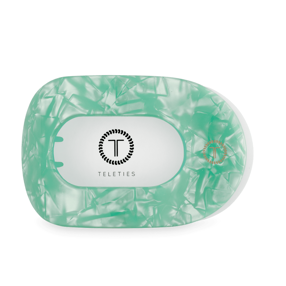 Spring Splash Large Flat Round Hair Clip - Hair Clips - TELETIES
