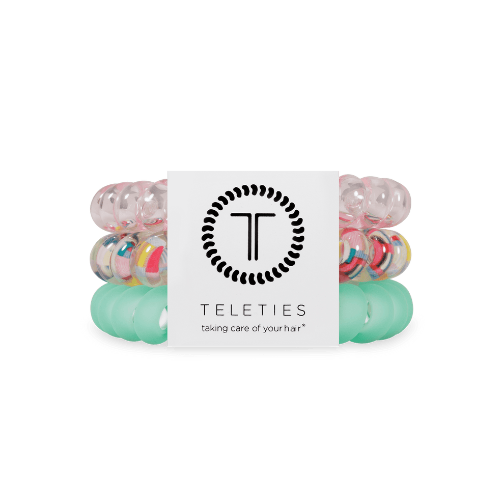 Spring Splash Large Hair Ties - Hair Ties - TELETIES
