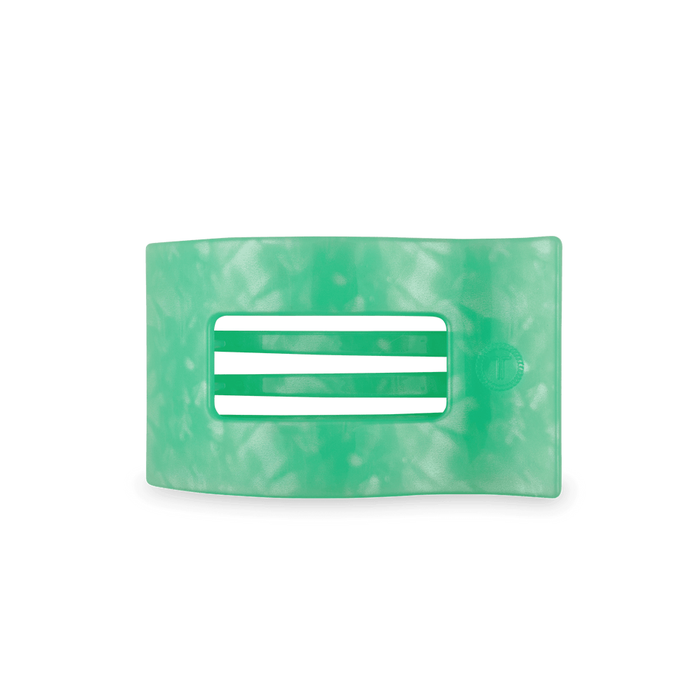 Spring Splash Medium Flat Rectangle Hair Clip - Hair Clips - TELETIES
