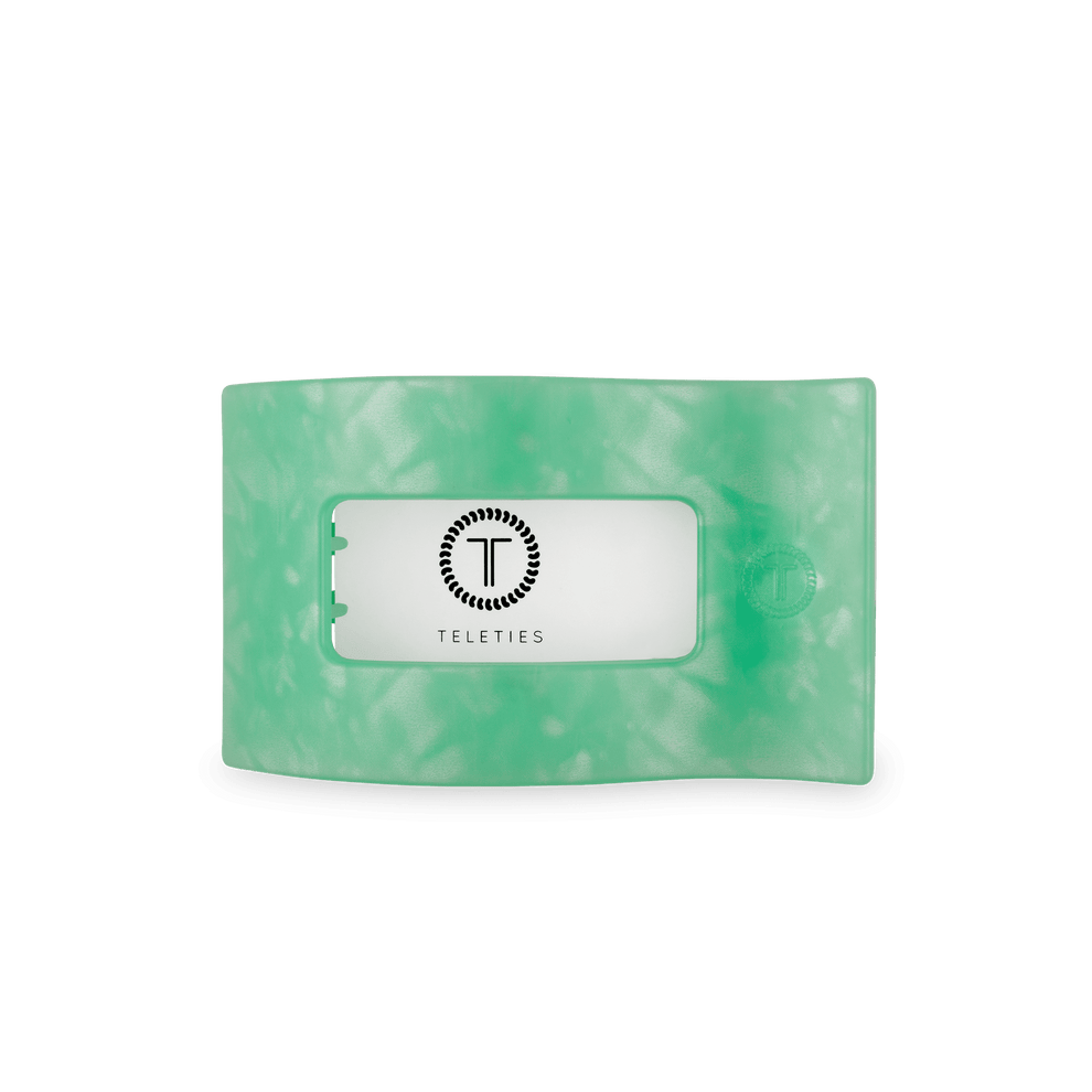 Spring Splash Medium Flat Rectangle Hair Clip - Hair Clips - TELETIES
