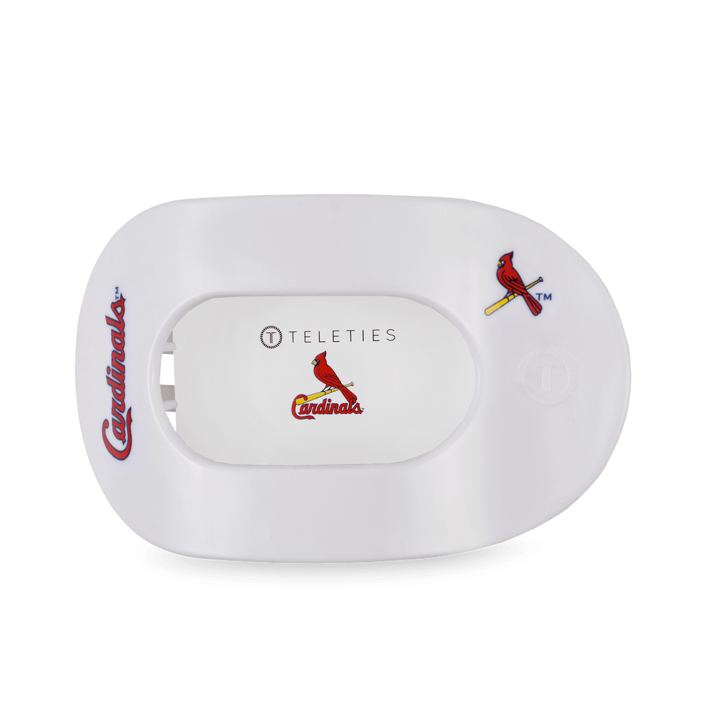 St. Louis Cardinals Large Flat Round Hair Clip - Hair Clips - TELETIES
