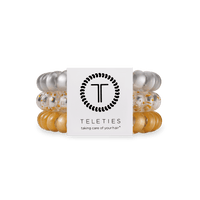 Starstruck Large Hair Ties in Silver Gold - Large