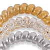 TELETIES - Starstruck Large Hair Ties in Silver Gold - Large - Image - 3