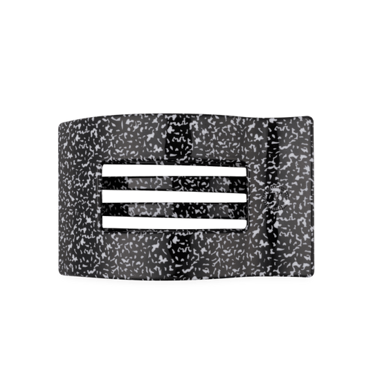 Study Session Large Flat Rectangle Hair Clip
                in Black - Large
              