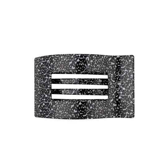Study Session Medium Flat Rectangle Hair Clip
                in Black - Medium
              
