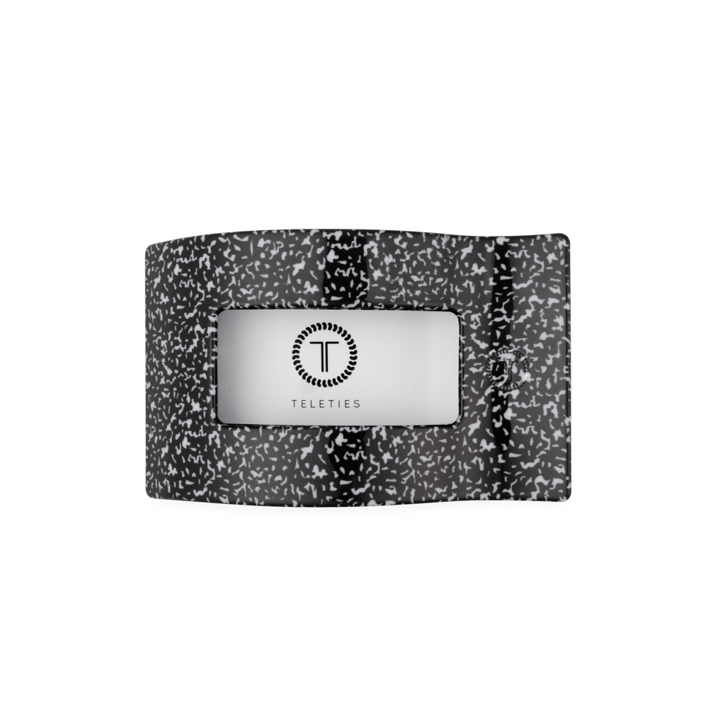 Study Session Medium Flat Rectangle Hair Clip - Hair Clips - TELETIES
