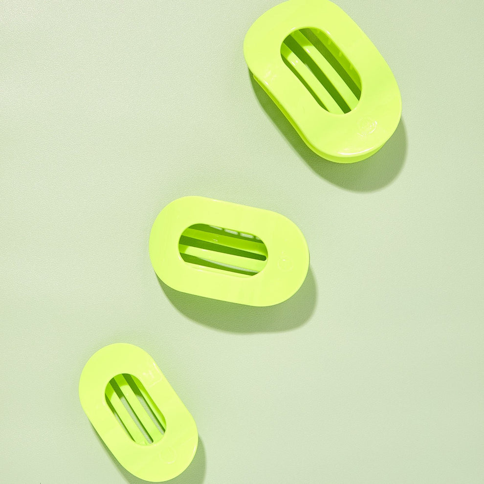 Summer Brights Small Flat Round Hair Clip - Hair Clips - TELETIES
