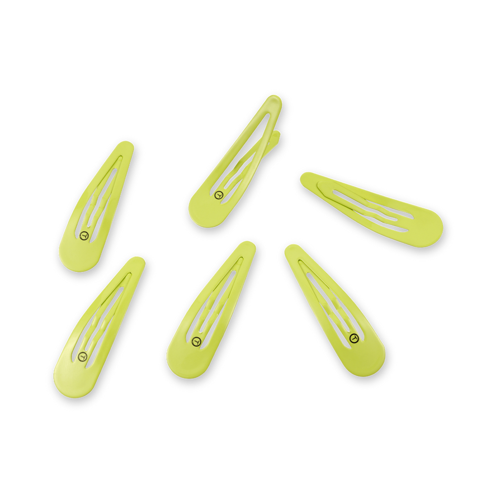 Summer Brights Snap Clips (6Ct) - Hair Clips - TELETIES
