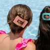 Summer Crush Large Flat Rectangle Hair Clip - Hair Clips - TELETIES
