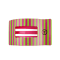 Summer Crush Large Flat Rectangle Hair Clip
                in Pink - Large
            
