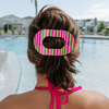 Summer Crush Large Flat Round Hair Clip - Hair Clips - TELETIES
