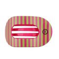 Summer Crush Large Flat Round Hair Clip
                in Pink - Large
            