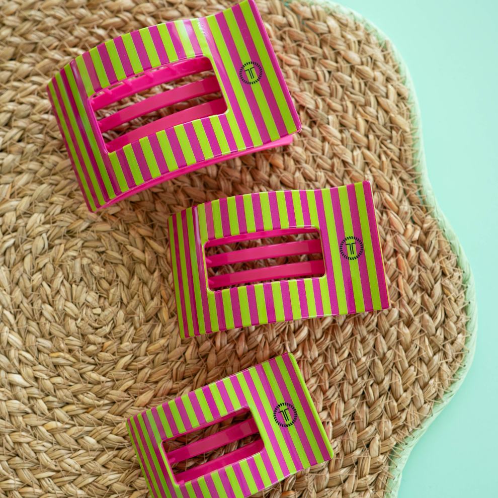 Summer Crush Medium Flat Rectangle Hair Clip - Hair Clips - TELETIES
