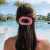 Summer Crush Medium Flat Round Hair Clip - Hair Clips - TELETIES
