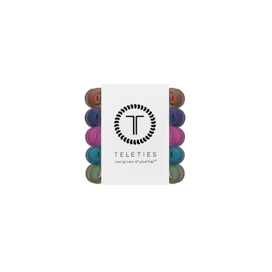 Sweater Swatches Tiny Hair Ties
                in Blue Green - Tiny
              