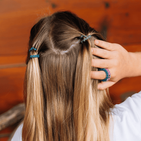 Sweater Swatches Tiny Hair Ties