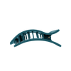 Teal With It Large Flat Rectangle Hair Clip - Hair Clips - TELETIES
