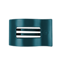 Teal With It Large Flat Rectangle Hair Clip
                in Blue - Large
            