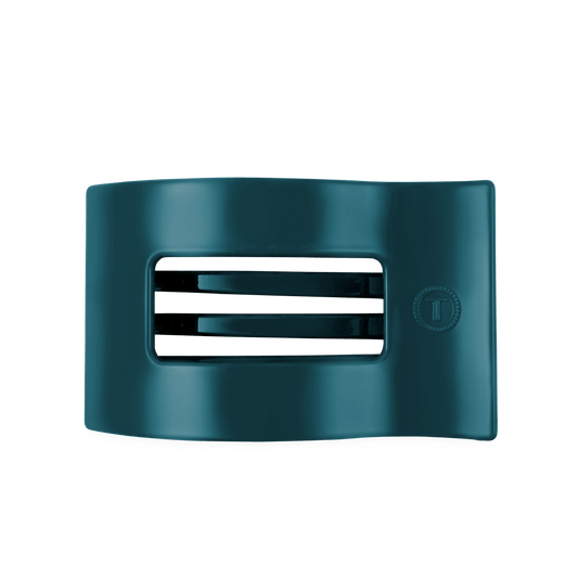 Teal With It Large Flat Rectangle Hair Clip
                in Blue - Large
              