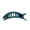 Teal With It Large Flat Round Hair Clip - Hair Clips - TELETIES
