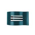 Teal With It Medium Flat Rectangle Hair Clip
                in Blue - Medium
            