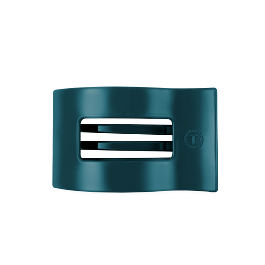 Teal With It Medium Flat Rectangle Hair Clip
                in Blue - Medium
              