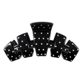 Classic Black Polka Dot Party Large Claw Clip
                in Black - Large
            