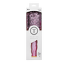 TELETIES Boar Bristle Hair Brush with pink tie-dye handle and black bristles for all hair types.
