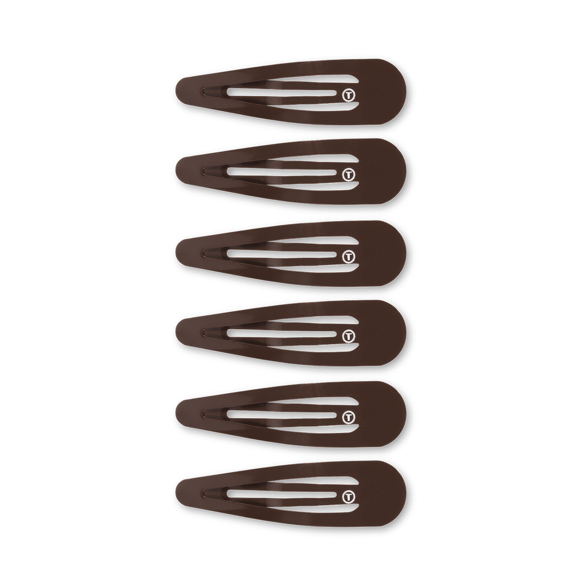 Brown Snap Clip (6Ct)