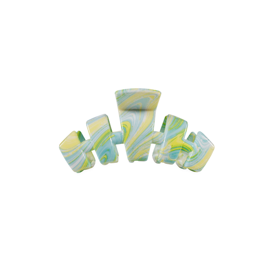 Classic By the Sea Shore Tiny Claw Clip
                in Green - Tiny
              