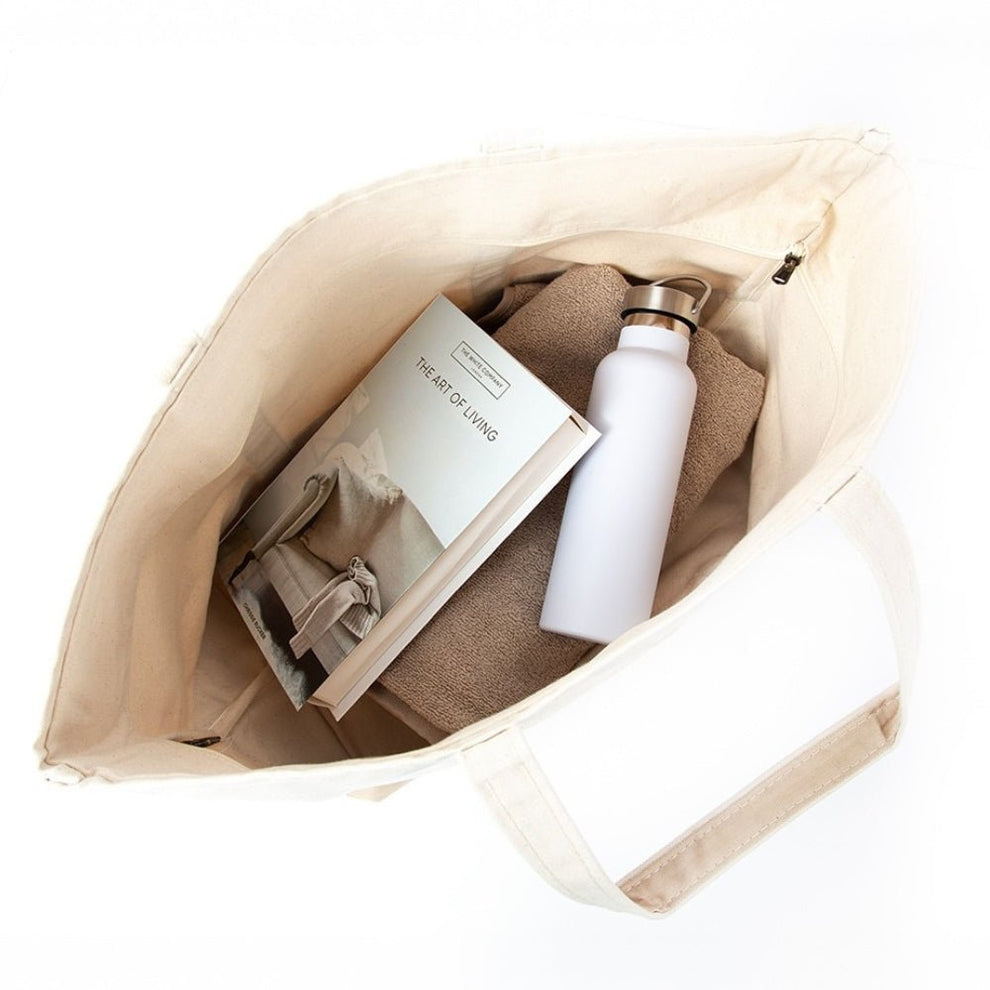 TELETIES Have a Great Hair Day Canvas Tote
