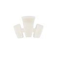 Classic Coconut White Petite Claw Clip
                in White - Petite
            