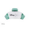 TELETIES Disney Moana small mint green hair claw clip for fine hair and kids styling on a branded display card.
