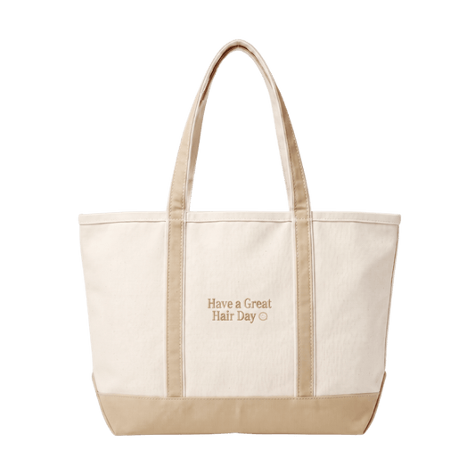 TELETIES Have a Great Hair Day Canvas Tote
                 - One Size
              