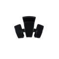 Classic Jet Black Petite Claw Clip
                in Black - Petite
            
