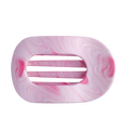 Pinch Me! Large Flat Round Hair Clip
                in Pink - Large
            