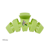 TELETIES medium lime green hair claw clip featuring a Disney Pua and Heihei graphic for secure, damage-free styling.
