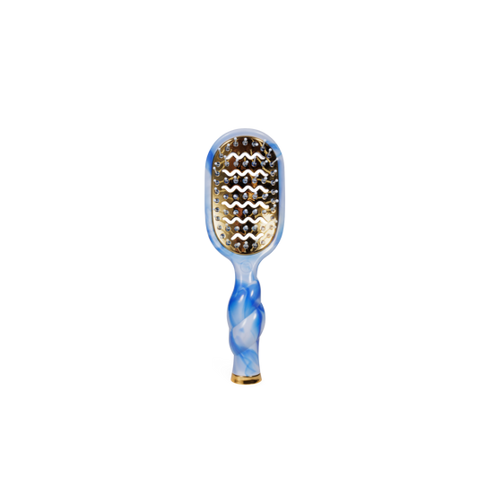 Mini Vented Hair Brush - Tide & True
                in Blue - Mini
              