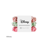 TELETIES and Disneys Moana small silk scrunchies in pink and green with non-slip coil technology, pack of three.

