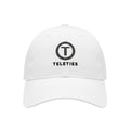 TELETIES Perforated Performance Hat - White
                 - One Size
            