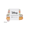 TELETIES Disney Pua and Heihei mixed hair tie pack featuring spiral coil designs in orange, green, and white patterns.

