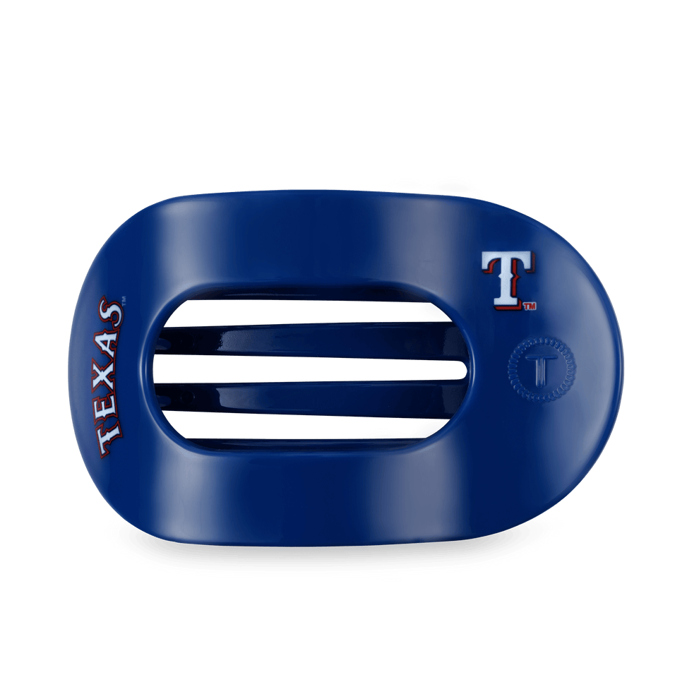 Texas Rangers Large Flat Round Hair Clip - Hair Clips - TELETIES
