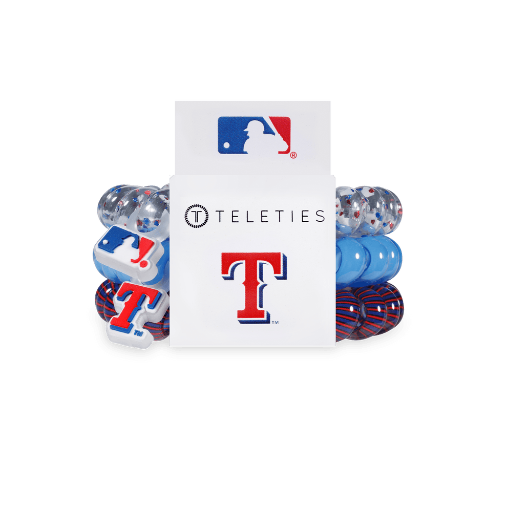 Texas Rangers Large Hair Ties - Hair Ties - TELETIES
