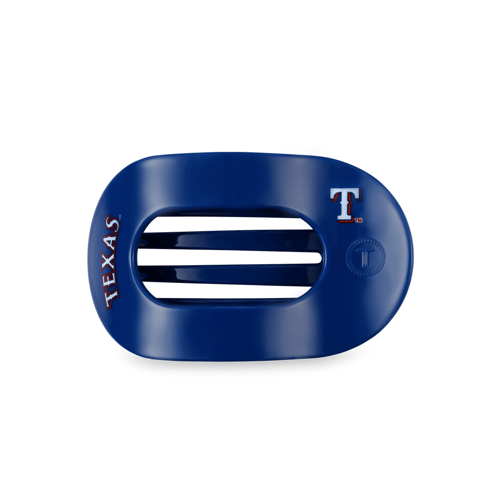 Texas Rangers Medium Flat Round Hair Clip - Hair Clips - TELETIES
