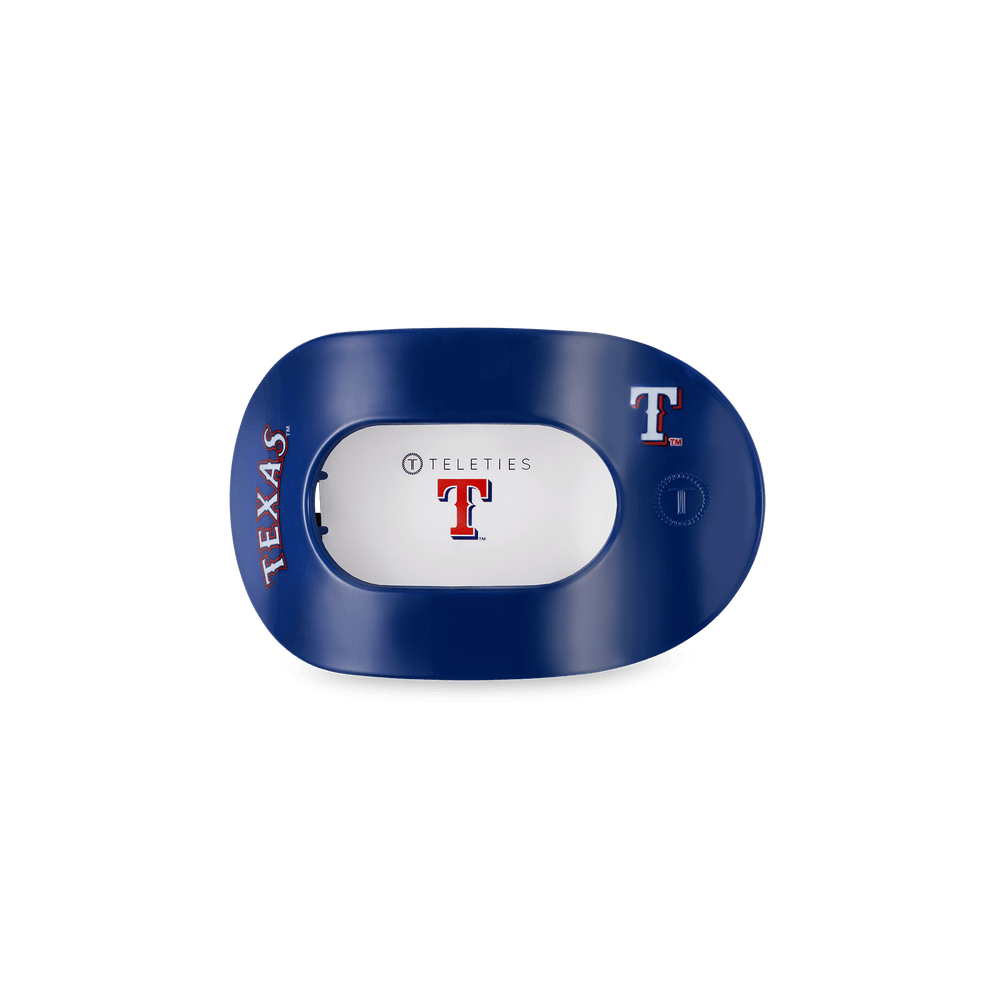 Texas Rangers Small Flat Round Hair Clip - Hair Clips - TELETIES

