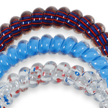 Texas Rangers Small Hair Ties - Hair Ties - TELETIES
