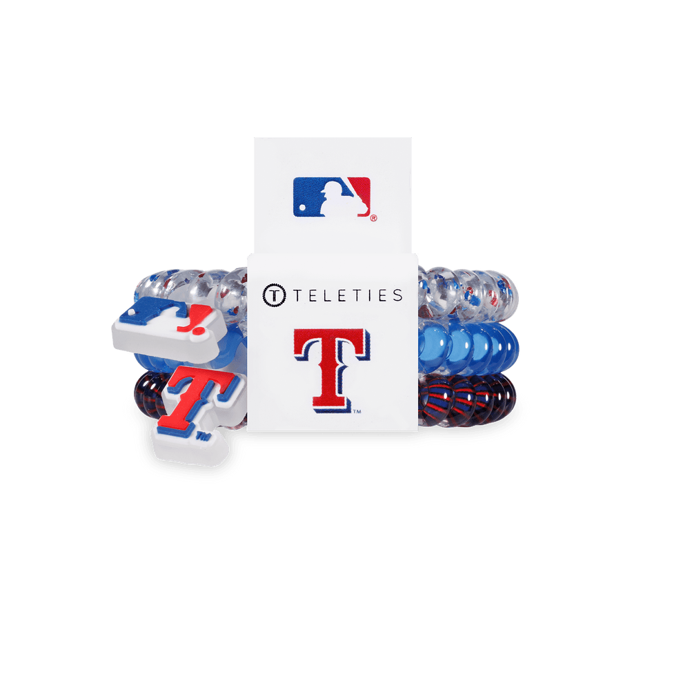Texas Rangers Small Hair Ties - Hair Ties - TELETIES
