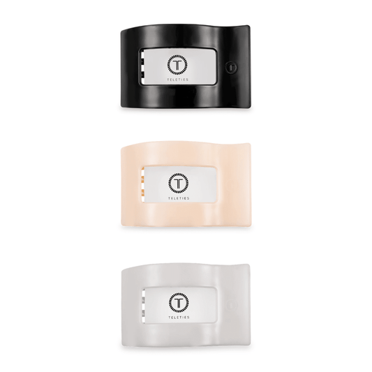 Rectangle Neutral Flat Clip Bundle - Medium
                
              